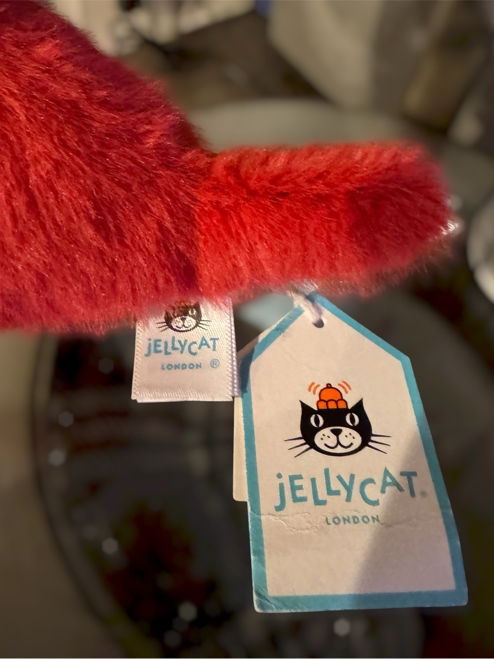 Retired Rare Jellycat Red Cardinal NWT - Picture 4 of 9